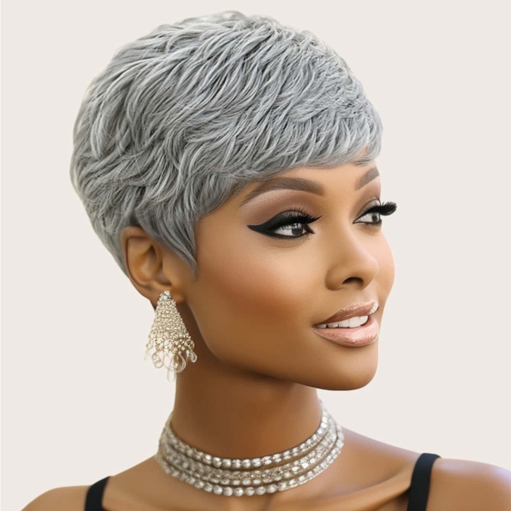 Women's Pixie Cut Hair Wig